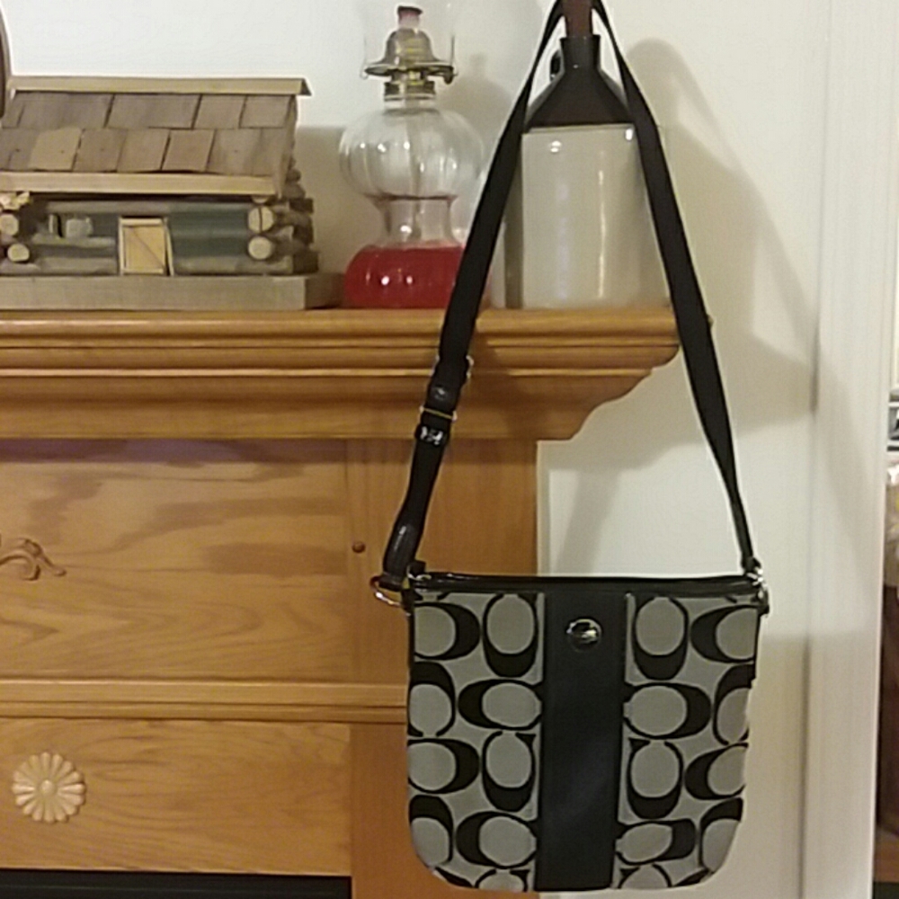 Authentic Coach crossbody purse